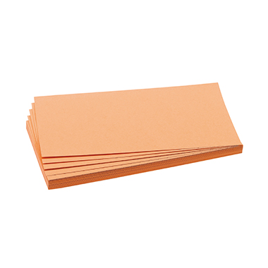 Moderationsk. Franken UMZ102005 orange 20,5x9,5cm, 130g/m²