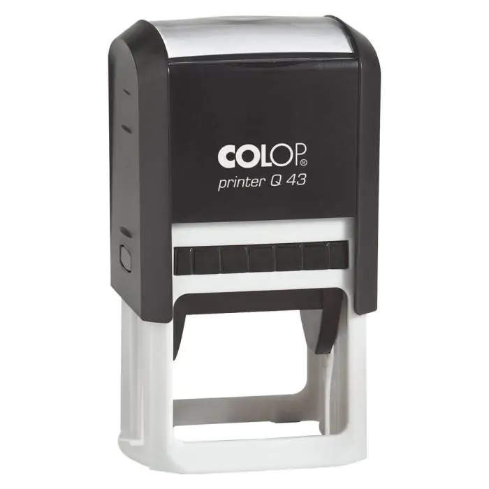 Textplatte für Colop Printer Q43 