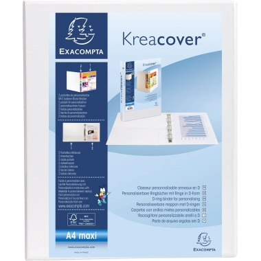 Ringbuch Exacompta 51941E A4 20mm 4R ws 