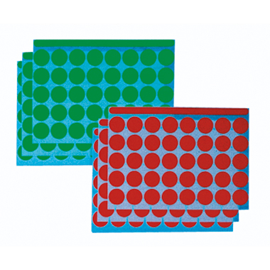 Markierungspunkte Franken UMZ P19/12 Selbstklebend, Ø19mm Je 520 In Rot + Grü