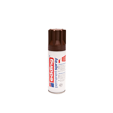 Permanentspray Edding 5200 schoko braun Laden Seidenmatt, 200ml, Ral8017 De