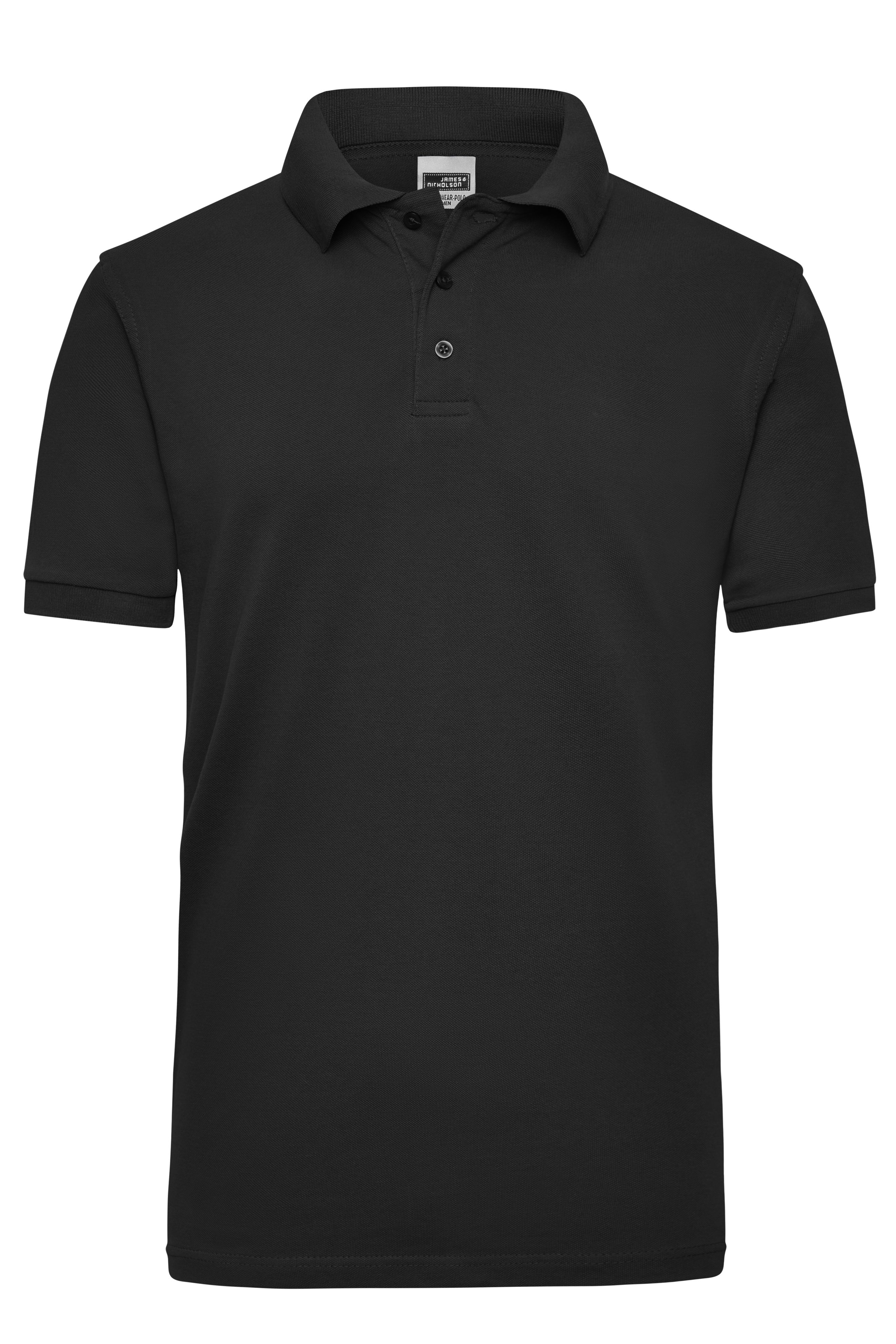 Poloshirt Daiber JN801 sw 2XL Herren Strapazierfähiges klassisches Poloshirt