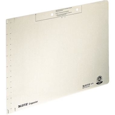 Einlegeblatt Orgacolor 323x242mm chamois 230g,zum Einheften In Pendelhefter