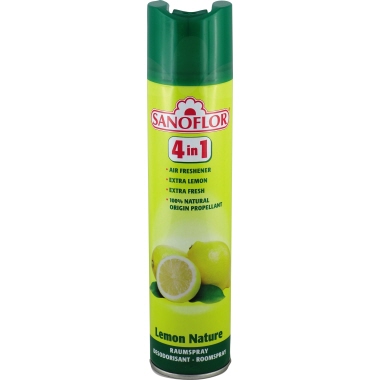 Frischluftspray Sanoflor Lemon 300ml Duftspray, 11144