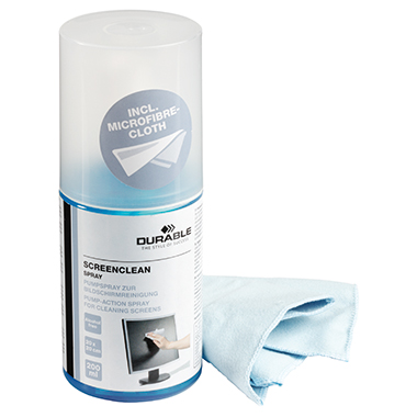 Reinigungsspray Durable 582300 200ml alkoholfre für Monitore und Laptop