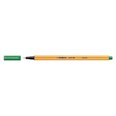 Feinschreiber STABILO® Point 88/36 grün 0,4mm Feinschreiber STABILO® Point 88/36 grün 0,4mm