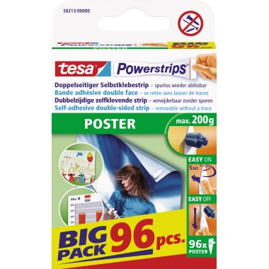 Posterstrips Tesa 58213-02 96St. 