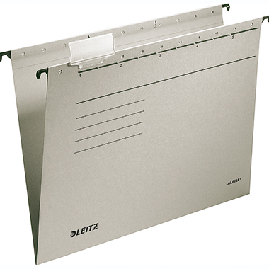 Hängemappe Leitz Alpha 1985 A4 grau 