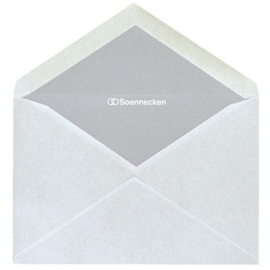 Briefumschlag Soennecken C6 of 80g nk weiß 25 St.