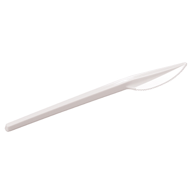 Messer Einweg weiß 17cm 