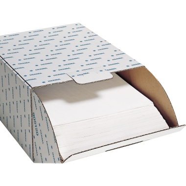 Fotokarton Herma 7569 A4 weiß mit Schutzblatt, 250bl