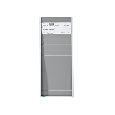 Kartentafel Ultradex 40A4H-21-1 für A4 B245xh1140xt49mm, Sichtrand 40mm