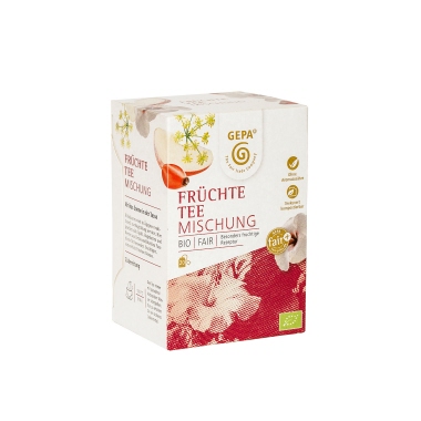 Tee Gepa Bio Früchtetee, Teebeutel 20x2g