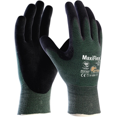 Schnittschutzhandschuh MaxiFlex Gr.9 2490 grün Klasse 3