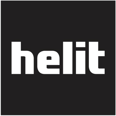 Papierkorb Helit H6105895 schwarz 18l 