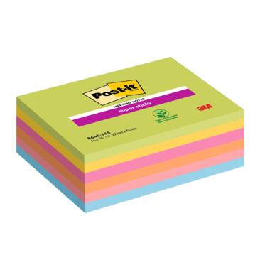 Meeting Notes Post-It 8645-6SS-EU sort. 203x152mm 6x 45 Bl.