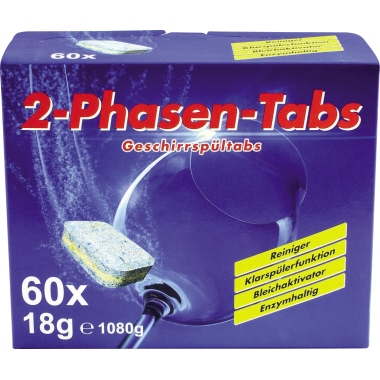 Spülmaschinentabs Spülmat 2 Phasen Reiniger Und Klarspüler