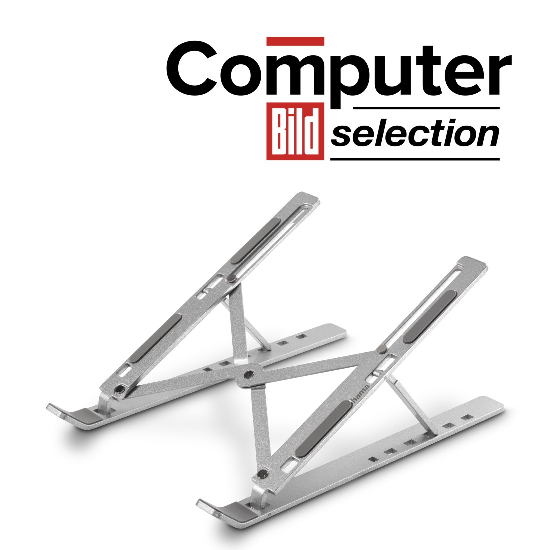 Laptop-Stand Hama 126813 silber 15,6"