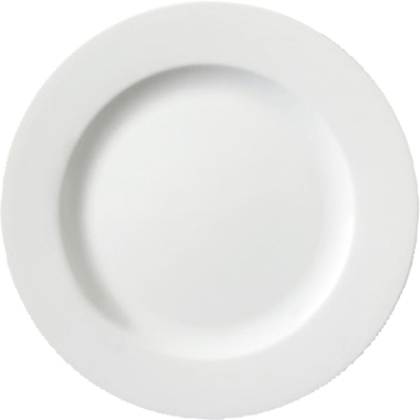 Speiseteller Ø25cm weiß 