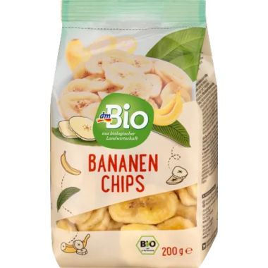 Bananenchips dmBio 200g 