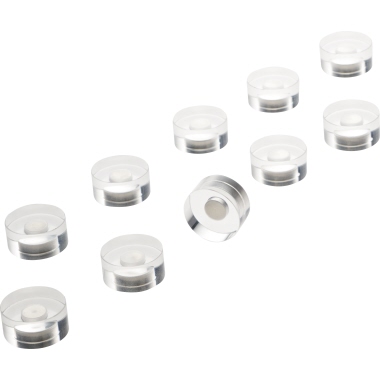 Magnet Magnetoplan 1680015 klar Acryl 15x9mm, rund