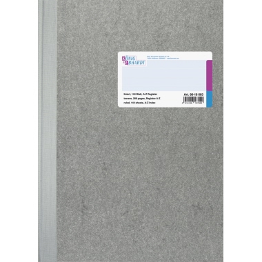 Registerbuch Brunnen 18683 A4 144Bl.lin. 