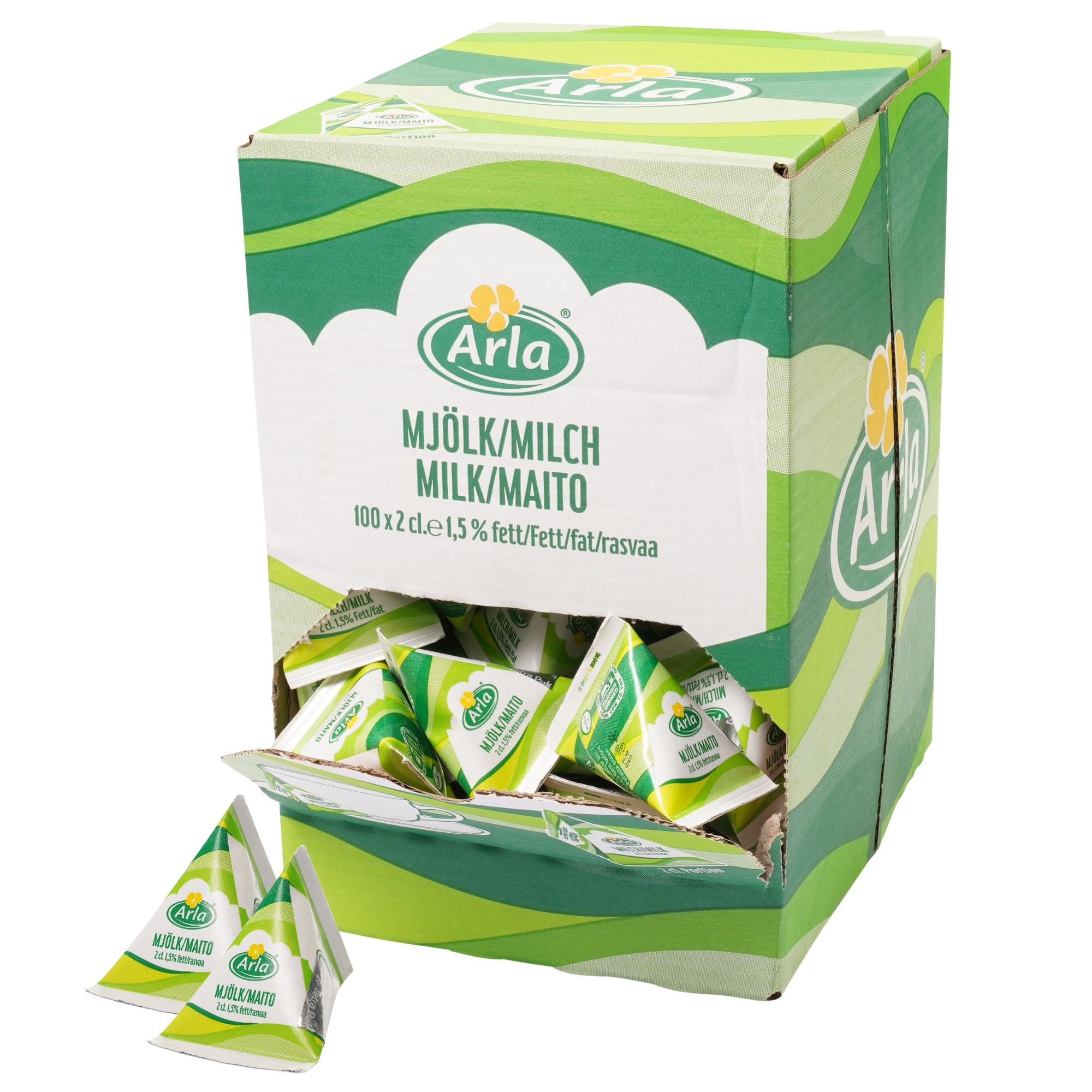 H-Milch Arla 1,5Prozent 20ml Pckg. 100 Stück