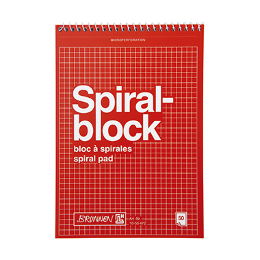 Spiralnotizblock Brunnen 55472 A5 karier T