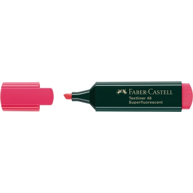 Textmarker Castell 1548 rot 