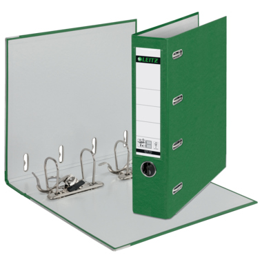 Doppelordner Leitz 1012 75mm grün Plastik