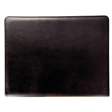 Schreibmappe Monolith 2827 A4 schwarz 4-ring-mechanik, Cd-tasche, Rechner,