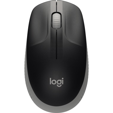 Maus Logitech M190 hellgrau Funk 