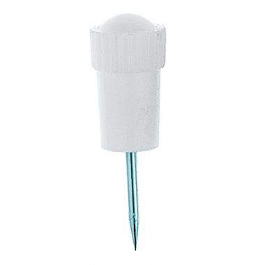 Stoßnadel Alco 651-10 weiß 25 Stück 10mm 