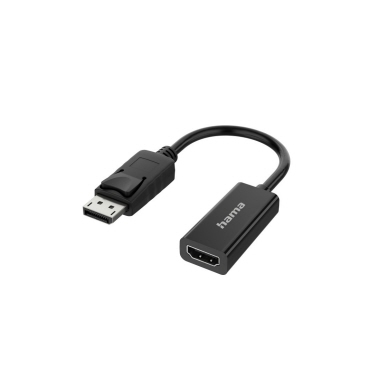 Adapter Hama Displayport - HDMI schwarz 