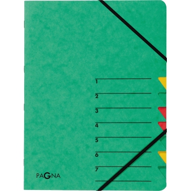 Ordnungsmappe Pagna 24061 A4 7F. grün 