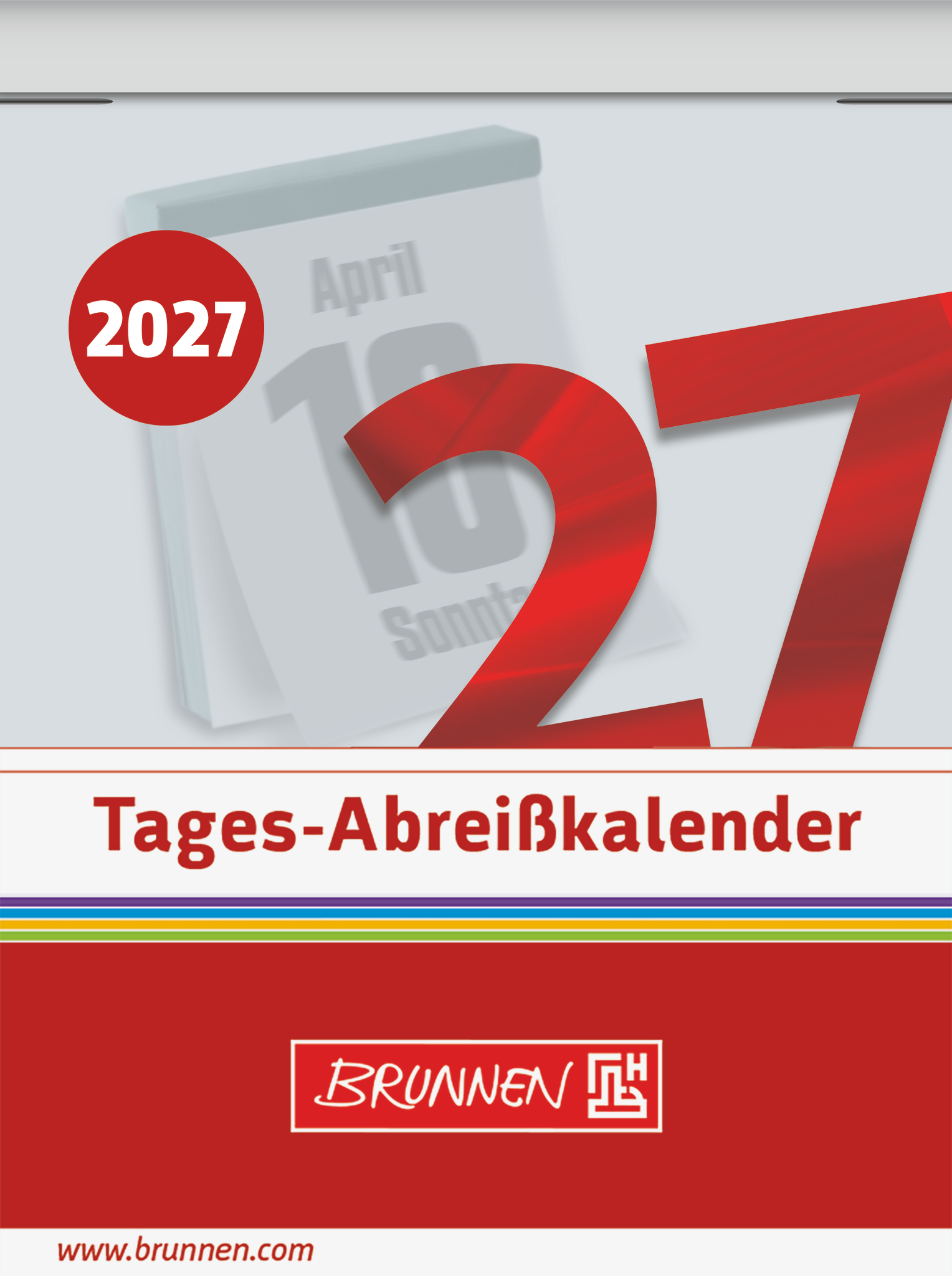 Tages-Abreissblock Nr. 2 1070302006 53,6x71mm
