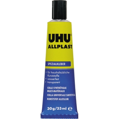 Klebstoff Uhu Allplast 48410 30g 