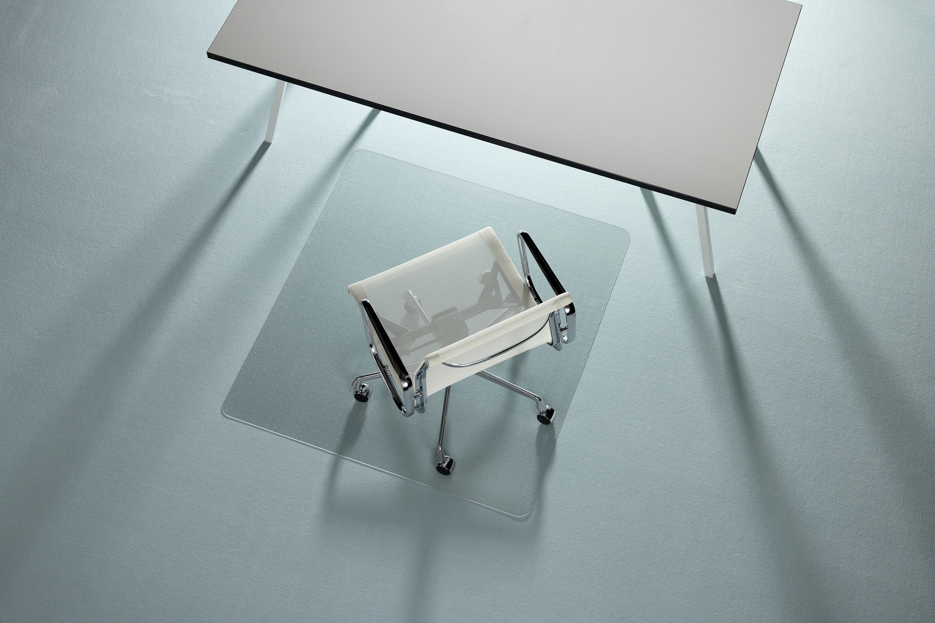 Bodenschutzmatte Ecogrip Solid 120x110cm weiche Böden