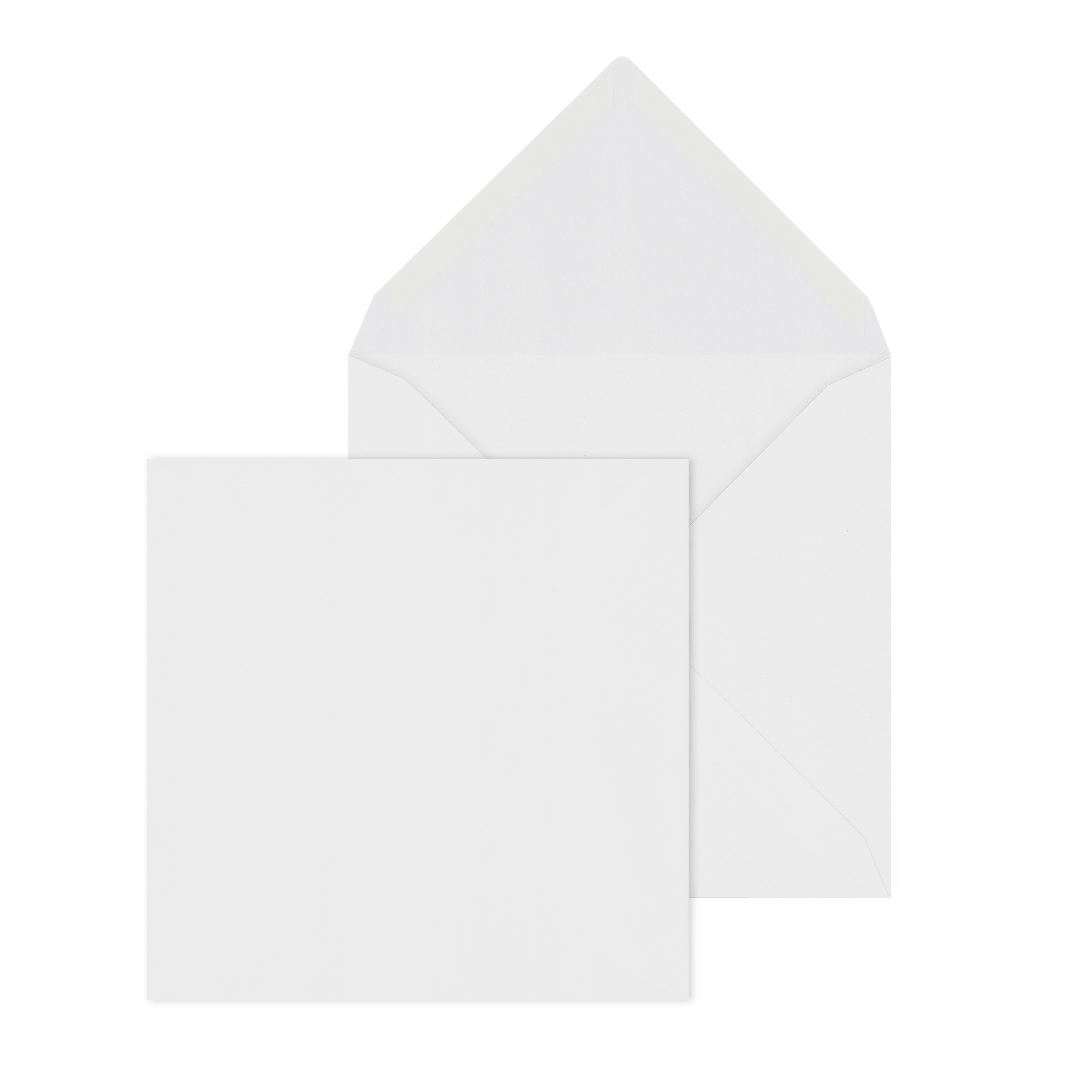 Briefumschlag 160x160mm oF NK 90g weiß Öki