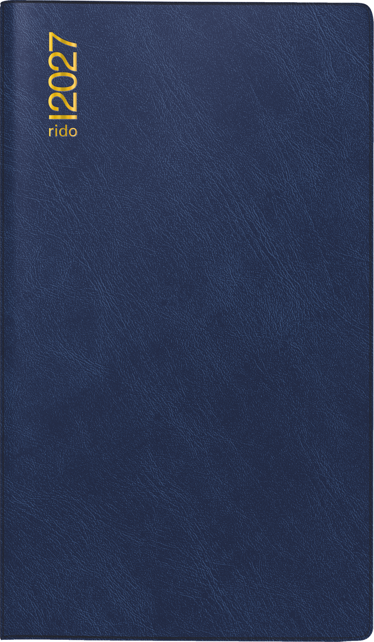 Kalender Mini-Planer 45432384 d15 blau Dunkelblau, 2s/1m, 7-19 Uhr, 100g/m², Ja