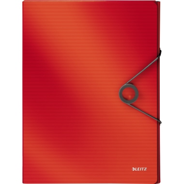 Sammelmappe Leitz 4568 A4 PP hellrot