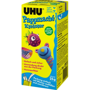 Pappmache Uhu 51125 0,88g Kleister, Pulver, lösungsmittelfrei
