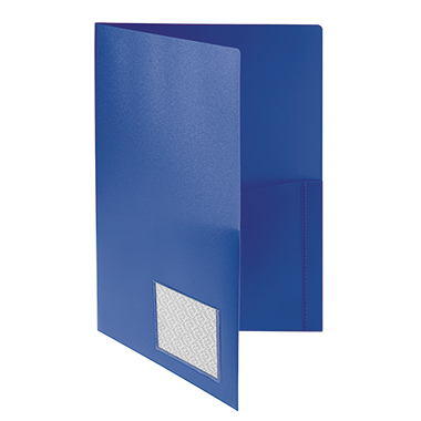 Angebotsmappe Foldersys 10008 A4 blau 