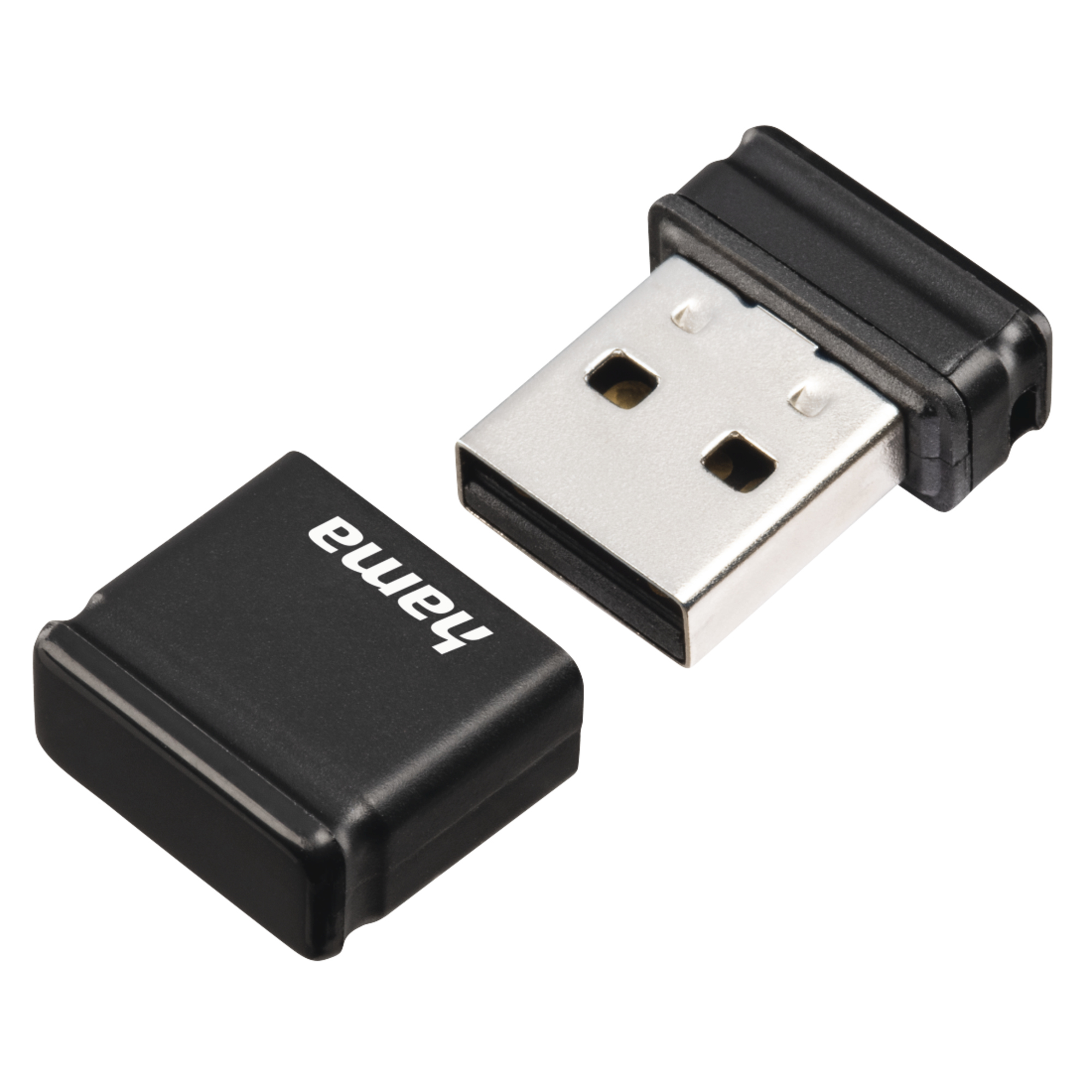 USB-Speicherstick Hama 94169 Smartly schwarz USB 2.0, 16Gb, 10MB/s