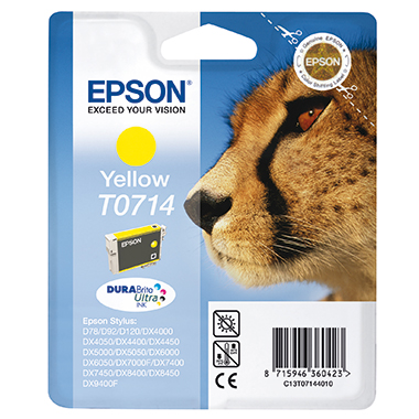 Tintenpatrone Epson T071 yellow C13t07144012