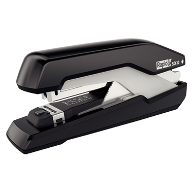 Heftgerät Leitz 5000 SO30 schwarz/grau Supreme Omnipress, Geringer Kraftbedarf