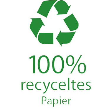 Haftnotiz Post-It 653-1B 38x51mm rec. Gelb Recycling Gelb