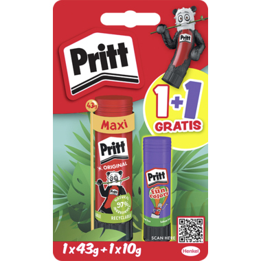 Klebestift Staedtler Pritt 9H PBTS1 1+1 43g