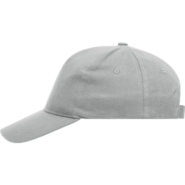 Schildmütze Baumwolle hellgrau Mb092