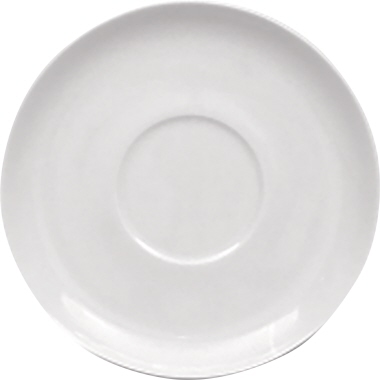 Kaffeeuntertasse Solea Ø15,5cm weiß 